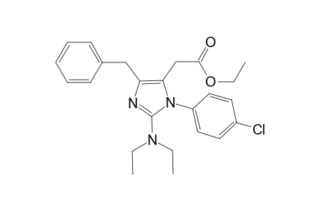 Ethyl 2-(4-Benzyl-1-(4-chlorophenyl)-2-(diethylamino)-1H-imidazol-5-yl)acetate