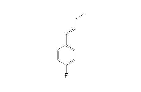 Benzene, 1-(1-butenyl)-4-fluoro-, (E)-