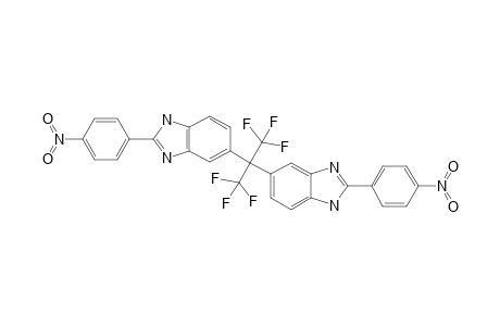 2,2-BIS-(2-(4-NITROPHENYL)-5-BENZIMIDAZOLYL)-PERFLUOROPROPANE