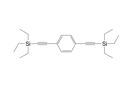 triethyl-[2-[4-(2-triethylsilylethynyl)phenyl]ethynyl]silane