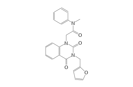 2-(3-(2-furylmethyl)-2,4-dioxo-3,4-dihydro-1(2H)-quinazolinyl)-N-methyl-N-phenylacetamide
