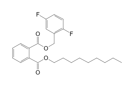 Phthalic acid, 2,5-difluorobenzyl nonyl ester