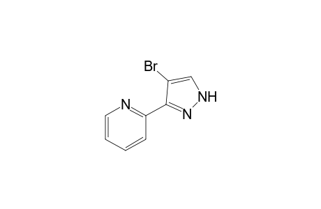 2-(4-bromanyl-1H-pyrazol-5-yl)pyridine