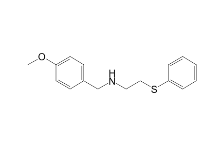 N-(4-Methoxyphenylmethyl)-2-(phenylthio)ethylamine