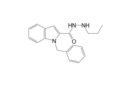 1-benzylindole-2-carboxylic acid, 2-propylhydrazide