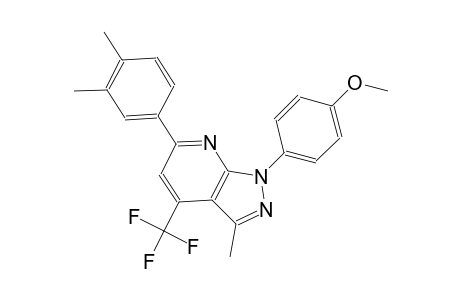 1H-pyrazolo[3,4-b]pyridine, 6-(3,4-dimethylphenyl)-1-(4-methoxyphenyl)-3-methyl-4-(trifluoromethyl)-