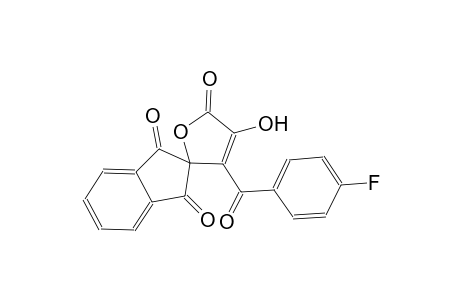 3-(4-fluorobenzoyl)-4-hydroxy-5H-spiro[furan-2,2'-indene]-1',3',5-trione