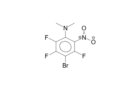 1-NITRO-2-DIMETHYLAMINO-5-BROMO-3,4,6-TRIFLUOROBENZENE