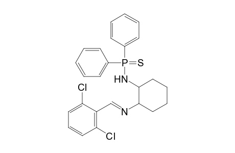 1-N-(2,6-Dichlorobenzylidene)amino-2-N'-(diphenylthioxophosphino)aminocyclohexane