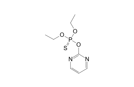 O,O-Diethyl O-(2-pyrimidinyl) phosphorothioate