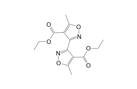3-(4-carbethoxy-5-methyl-isoxazol-3-yl)-5-methyl-isoxazole-4-carboxylic acid ethyl ester