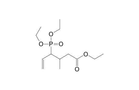 Ethyl 4-(diethoxyphosphoryl)-3-methylhex-5-enoate