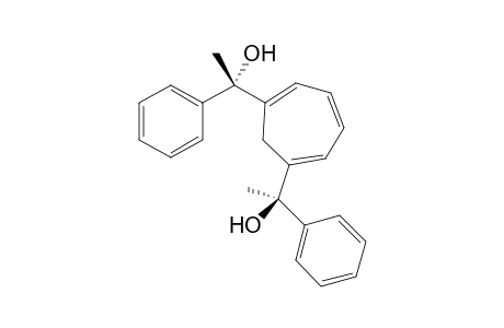 meso-1,6-Bis(.alpha.-hydroxy-.alpha.-methylbenzyl)cyclohepta-1,3,5-triene