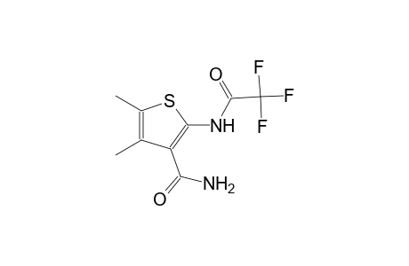 4,5-dimethyl-2-[(trifluoroacetyl)amino]-3-thiophenecarboxamide