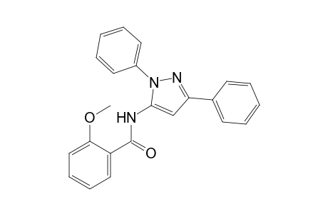 2-Methoxy-N-(1,3-diphenyl-1H-pyrazol-5-yl)benzamide