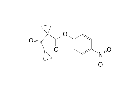 (4-nitrophenyl) 1-(cyclopropanecarbonyl)cyclopropane-1-carboxylate