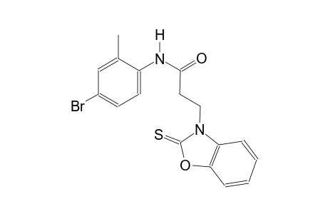 3-benzoxazolepropanamide, N-(4-bromo-2-methylphenyl)-2,3-dihydro-2-thioxo-