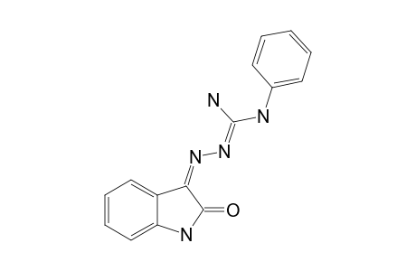(E)-2-(1,2-DIHYDRO-2-OXO-3H-INDOL-3-YLIDENE)-N-PHENYL-HYDRAZINE-CARBOXIMID-AMIDE