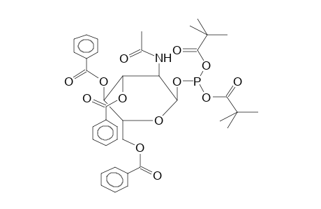 O-(2-ACETAMIDO-2-DEOXY-3,4,6-TRI-O-BENZOYL-ALPHA-D-GLUCOPYRANOSYL)-O,O-DIPIVALOYLPHOSPHITE