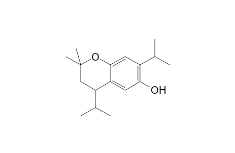 2H-1-Benzopyran-6-ol, 3,4-dihydro-2,2-dimethyl-4,7-bis(1-methylethyl)-