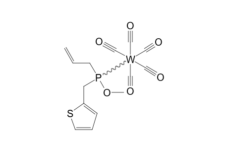 [O-METHYL-ALLYL-(2-THIENYLMETHYL)-PHOSPHINITE]-PENTACARBONYL-TUNGSTEN