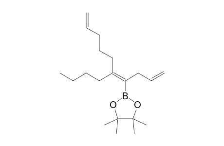 2-[(1Z)-1-allyl-2-butyl-hepta-1,6-dienyl]-4,4,5,5-tetramethyl-1,3,2-dioxaborolane