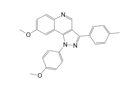 8-methoxy-1-(4-methoxyphenyl)-3-(4-methylphenyl)-1H-pyrazolo[4,3-c]quinoline