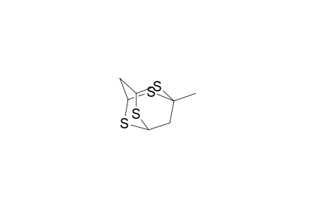 2,4,6,8-Tetrathiatricyclo[3.3.1.1(3,7)]decane, 1-methyl-