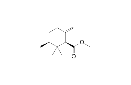 Methyl (cis)-2-methyl-.gamma.-cyclogeraniate