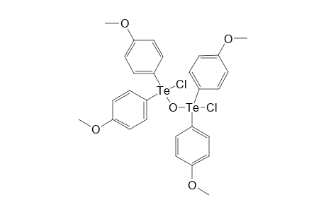 TETRA-(PARA-METHOXYPHENYL)-DITELLUROXANE-DICHLORIDE