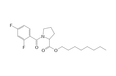 L-Proline, N-(2,4-difluorobenzoyl)-, octyl ester