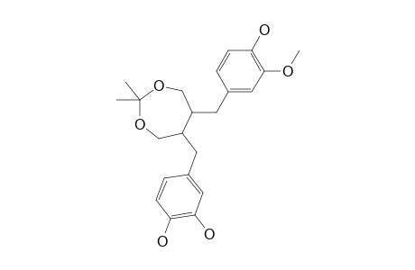 ISOTAXIRESINOL-9,9'-ACETONIDE