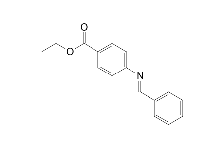 Ethyl p-(N-benzylideneamino)benzoate