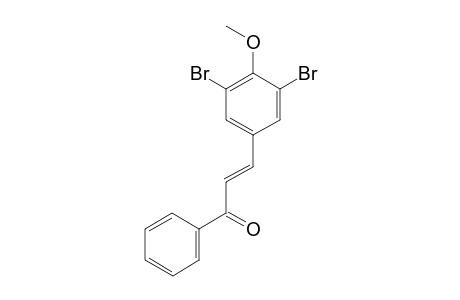 3-(3,5-dibromo-4-methoxyphenyl)-1-phenylprop-2-en-1-one