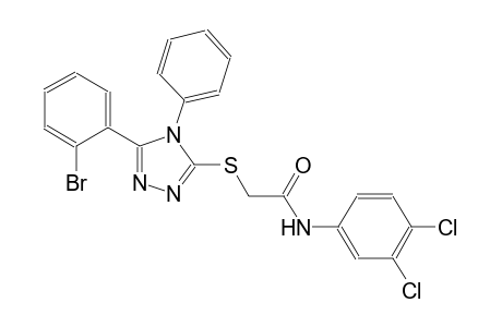 acetamide, 2-[[5-(2-bromophenyl)-4-phenyl-4H-1,2,4-triazol-3-yl]thio]-N-(3,4-dichlorophenyl)-