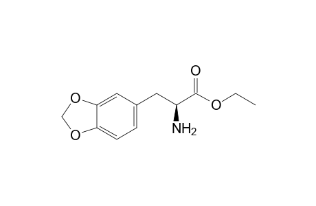 (2S)-2-amino-3-(1,3-benzodioxol-5-yl)propanoic acid ethyl ester