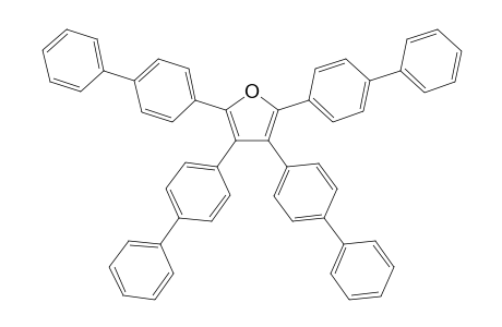 2,3,4,5-Tetra(4-phenylphenyl)furan
