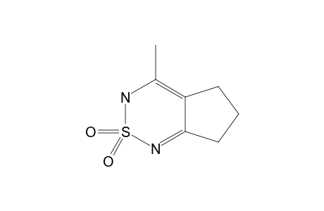 4-METHYL-3,5,6,7-TETRAHYDRO-CYCLOPENTA-[C]-[1,2,6]-THIADIAZINE-2,2-DIOXIDE