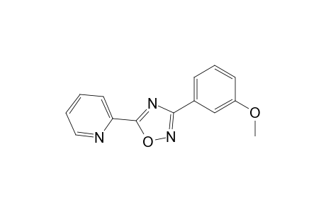 3-(3-Methoxyphenyl)-5-(2-pyridyl)-1,2,4-oxadiazole
