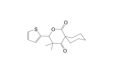 4,4-Dimethyl-3-(2-thienyl)-2-oxaspiro[5.5]undecane-1,5-dione