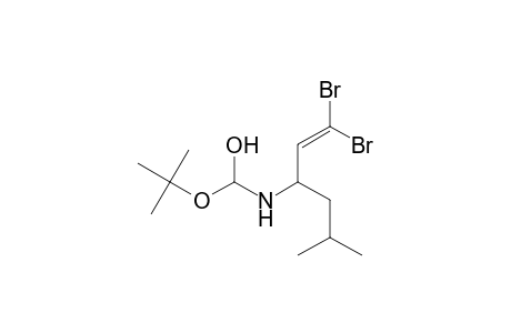 1-HEXEN, 1,1-DIBROMO-5-METHYL-(3R)-[(tert-BUTYLOXYCARBONYL)AMINO]-