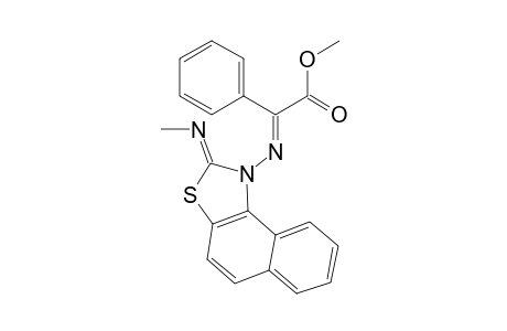 Methyl 2-[(2'-methylimino-1'-naphtho[1,2-d]thiazolylimino)phenyl]glyoxylate