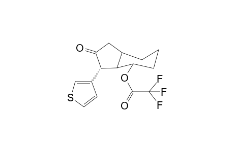 Trifluoro-acetic acid (R)-2-oxo-3-thiophen-3-yl-octahydro-inden-4-yl ester