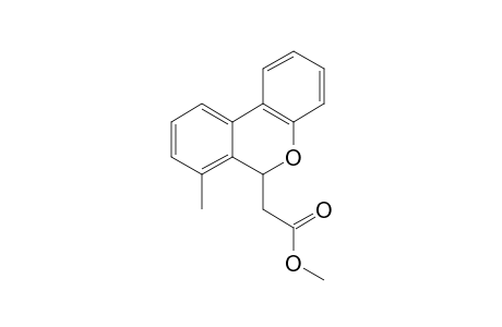 6-METHOXYCARBONYLMETHYL-7-METHYL-6H-DIBENZOPYRAN