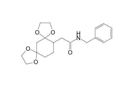 N-Benzyl-2-(1,4,8,11-tetraoxadispiro[4.1.4.3]tetradec-12-yl)acetamide