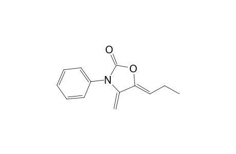 (5Z)-4-methylene-3-phenyl-5-propylidene-2-oxazolidinone