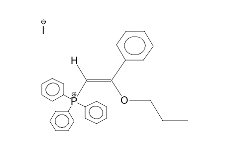 Z-(2-PROPOXY-2-PHENYLETHENYL)TRIPHENYLPHOSPHONIUM IODIDE
