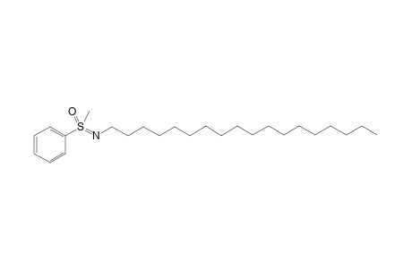N-Octadecyl-S-methyl-S-phenyl sulfoximine