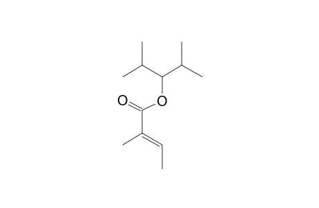 2,4-Dimethylpentan-3-yl (E)-2-methylbut-2-enoate