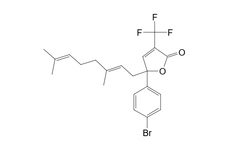5-(4-BROMOPHENYL)-5-(3,7-DIMETHYLOCTA-2,6-DIENYL)-3-TRIFLUOROMETHYL-5H-THIOPHEN-2-ONE